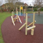 Recycled Rubberised Mulch Park in Nutfield 10