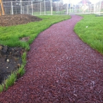 Recycled Rubberised Mulch Park in Broad Blunsdon 4