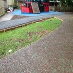 Recycled Rubberised Mulch Park in Elvington 6