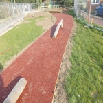 Recycled Rubberised Mulch Park in Digswell Water 11