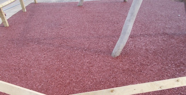 Rubberised Shred Flooring in Pont Si